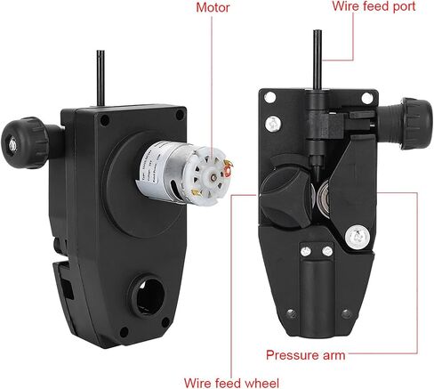 DC 24V 10W MIG Welder Wire Feeder Motor Electric Welder Parts Welder Parts Replacement for 0.8/1.0mm Soldering Wire Wire Welding Equipment Accessories in Saudi Arabia
