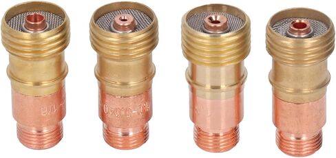 مجموعة ملحقات لحام TIG 68pcs بما في ذلك الزجاج كوب موصل القطب الكهربائي PTFE الأمامي مناسبة ل WP 17 18 26 مدافع لحام in Saudi Arabia