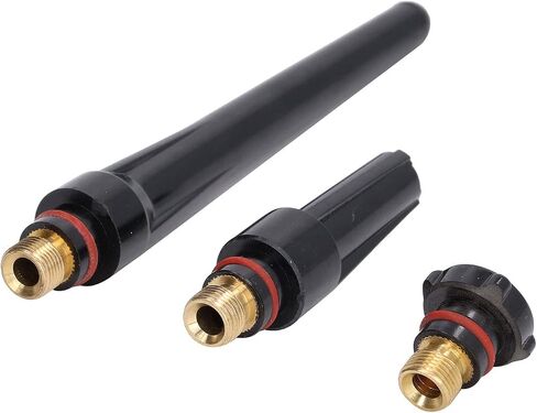 3pcs TIG GAS GAS Lens Chuck Pody Cup Cup Kit لـ SR WP؟ 17 WP؟ 18 WP؟ 26 TIG WELDING GUN in Saudi Arabia