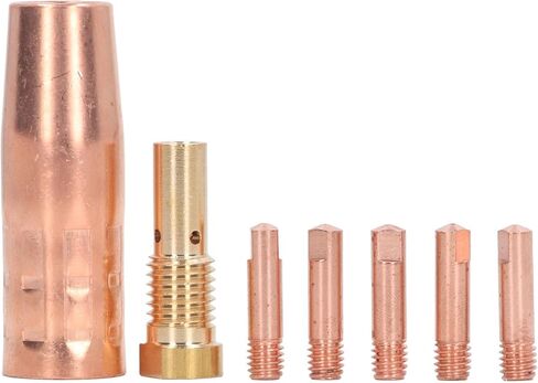 Mig Welding Gun Accessory Gasless Brass Nozzle Tips Kit for Century FC90/80GL in Saudi Arabia