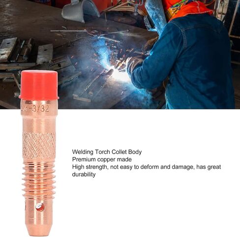 5 أجهزة كمبيوتر عالية القوة المعيارية المحترفة TIG TIG Torch Torch Excessories Collet Body Copper Material مناسبة لـ WP 17 18 26 Argon Arc Welding Gun in Saudi Arabia