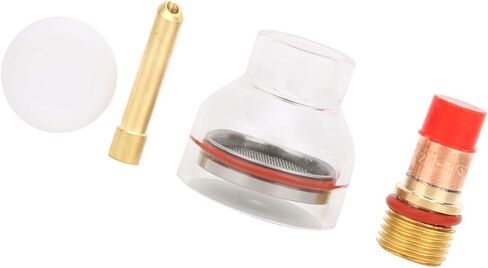 Professional TIG Welding Accessory Kit Gas Lens Ceramic Sleeve Glass Cup Assembly Enhance Welding Efficiency and Protection for WP-17/18/26) in Saudi Arabia