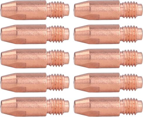 10pcs تلميح نصائح النحاس الموصلة باستبدال الملحقات الشعلة اللحام مثالية لمعظم معدات اللحام مع الموصلية الممتازة والارتداء in Saudi Arabia