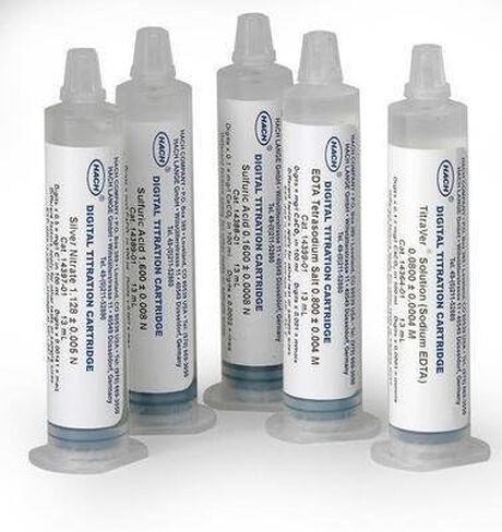 Hach 1439901 EDTA Digital Titrator Cartridge, 0.800 M in Saudi Arabia