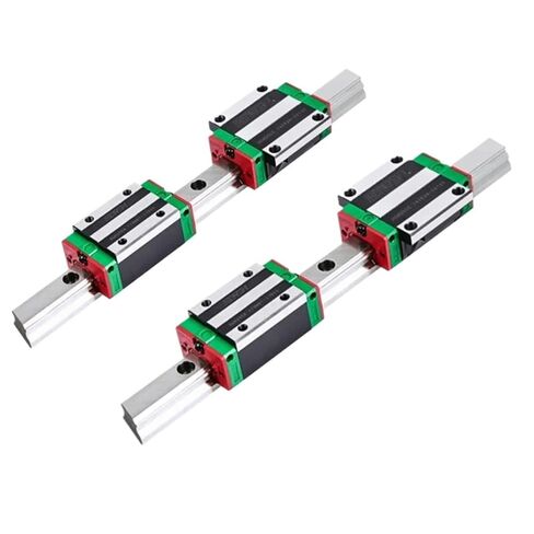 2PCS دليل خطية RAIL HGR30-800MM + 4PCS HGH30CA أو + 4PCS HGW30CA LINEAR LINEAR COLLS HGH30 HGW30 (4PCS HGH30CA) in Kuwait