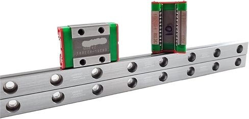2pcs Linear Rail MGN9 150 200 250 300 330 350 400 450 500 550 Mm MGNR9C Guide + 4pcs MGN9C Or MGN9H Block Carriage(MGN9H Block,MGN9-150mm) in Saudi Arabia