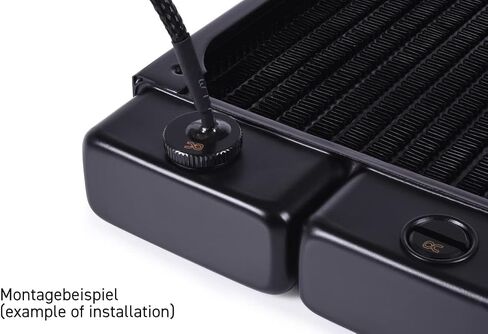 مستشعر درجة حرارة Alphacool Eiszapfen Flat G1/4 ، أسود in Saudi Arabia