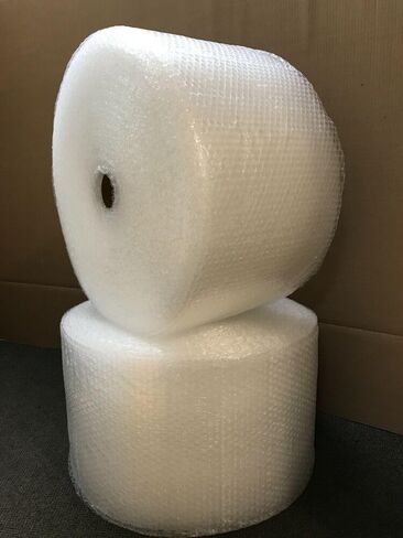 3/16"" Small Bubble Cushioning Wrap Padding Roll 700'x 12"" Wide Perf 12"" 700FT, SDFSAFVD44 in Saudi Arabia