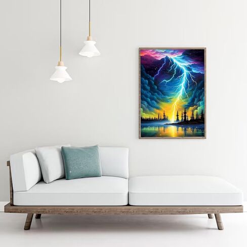 مجموعات فن الماس 5D للبالغين ، مجموعات ألوان Daisy Diamond ملهمة للمبتدئين ، طلاء الكبار الكامل للحفر الكاملة من Diamonds DIY Decor Home Wall Decor 12x16in in Kuwait