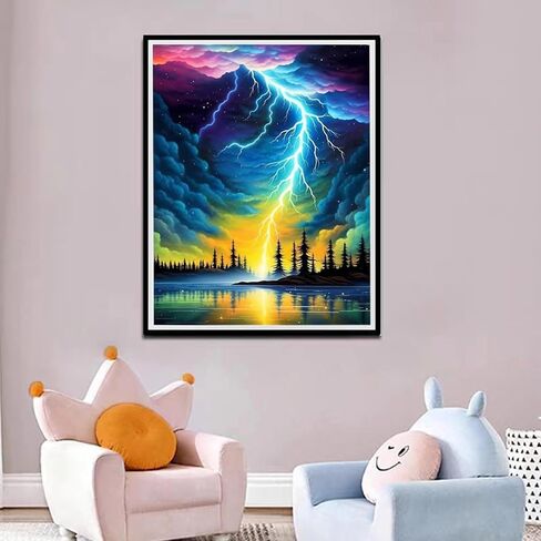 مجموعات فن الماس 5D للبالغين ، مجموعات ألوان Daisy Diamond ملهمة للمبتدئين ، طلاء الكبار الكامل للحفر الكاملة من Diamonds DIY Decor Home Wall Decor 12x16in in Kuwait