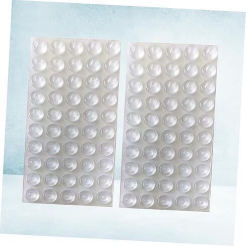 Artibetter 100pcs ذاتيًا من السيليكون خزانة الأبواب مصدات صوتية حطم الأثاث منصات التخميد المضادة للضوضاء مناسبة in Saudi Arabia