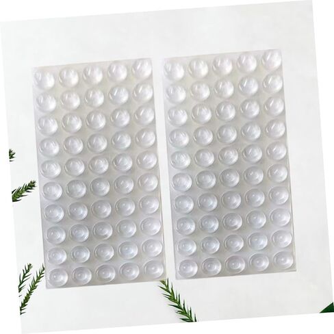Artibetter 100pcs ذاتيًا من السيليكون خزانة الأبواب مصدات صوتية حطم الأثاث منصات التخميد المضادة للضوضاء مناسبة in Saudi Arabia