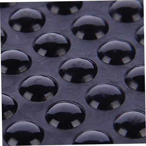 Gadpiparty 100pcs Self-Adhesive Rubber Bumper Pads Noise-Dampening Anti-Collision Stickers for Wall and Cabinet Protection Black Furniture Pads for Door Handles and Appliances in Saudi Arabia