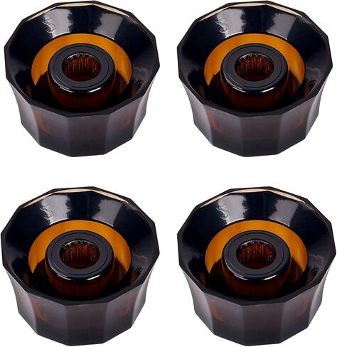 Banworks Guitar Control Knobs Size 18 Spline 2 Volume 2 Tone Control Knobs DoDecagon Top Hat Knobs for Epiphone Les Paul LP Sg Guit Electric Guitars of 4 JT/XN-12 Blue in Saudi Arabia