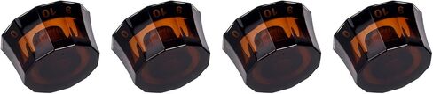 Banworks Guitar Control Knobs Size 18 Spline 2 Volume 2 Tone Control Knobs DoDecagon Top Hat Knobs for Epiphone Les Paul LP Sg Guit Electric Guitars of 4 JT/XN-12 Blue in Saudi Arabia