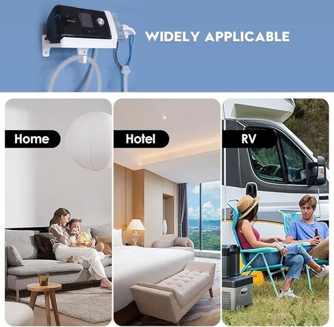 طقم رف جبل CPAP تمت ترقيته لـ Airsense 10 مع Hook Hook & Hose Hoots & Bootud Hooks ، Save Spain ، وتجنب تشابك الخرطوم ، وتثبيت سهل in Saudi Arabia