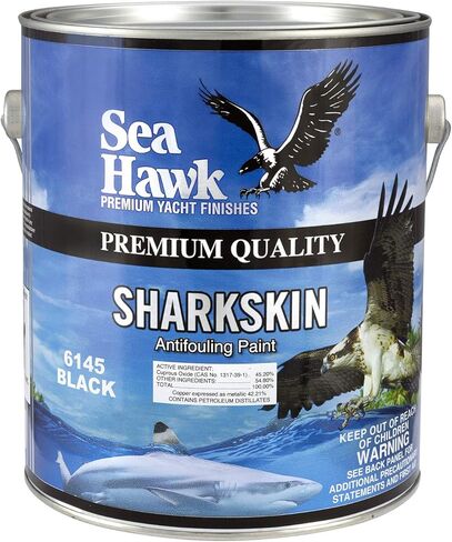 Sharkskin الجديد Antifouling Seahawk 6140GL غالون الأزرق الداكن in Saudi Arabia