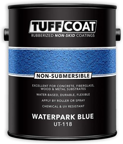 Tuff Coat UT-110 الأزرق الفاتح-جالون 1: نسيج متوسط ​​، طلاء غير مألوف ، غير قائم على الماء ، مطاطي غير مائل in Kuwait