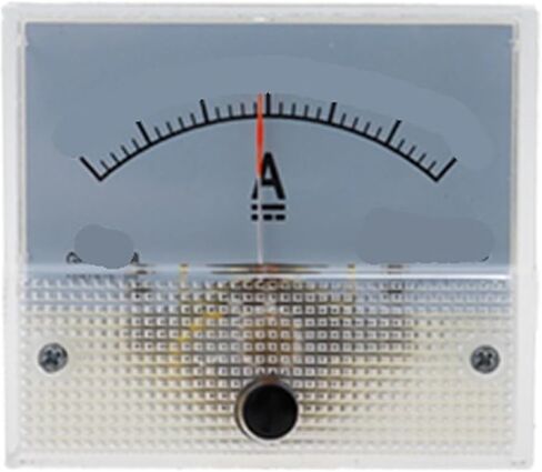 1PCS 85C1 1A- ± 500 مقياس ثنائي الاتجاه 64 * 56 مم (15A -0-15A) in Saudi Arabia
