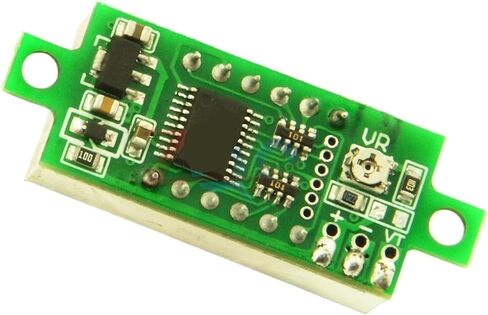 1PCS 0.36 inch Digital Voltmeter 0-100V DC 3 Wire(Blue) in Saudi Arabia
