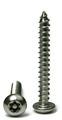 Torx w/pin therper proof security button head sheet sports 18-8 Stainlist Steel T-27- #14 × 3-25 age in Kuwait