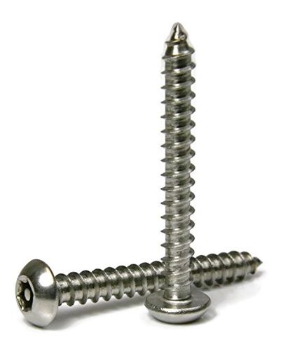 Torx w/pin therper proof security button head sheet sports 18-8 Stainlist Steel T-27- #14 × 3-25 age in Kuwait