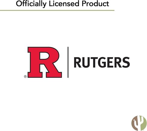 Desert Cactus Rutgers Wallstix State University of New Jersey RTX Deflible Wall Sticker 11x17 Vinyl Decal الاستخدام في الهواء الطلق (تصميم A) in Kuwait