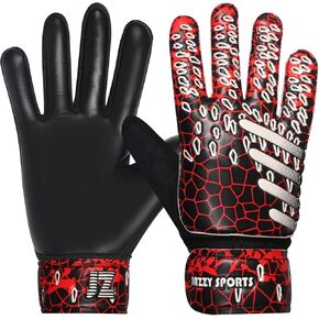 Soccer Goalkeeper Gloves for Kids Youth & Adult Funky Football Goalie Gloves with Double Wrist Protection 4MM Latex Palm Goalie Gloves in Kuwait