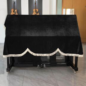 لوحات مفاتيح البيانو 88 مفتاح ، واقي لوحة مفاتيح الموسيقى ، وغطاء لوحة المفاتيح الممتازة ، غلاف الغبار - ناعم ، وقائي وأنيق للبيانو المستقيم in Kuwait