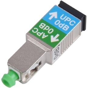 1PCS محول الألياف البصرية APC/UPC SC FC Male إلى APC/UPC SC FC Female 0DB توهين أحادي الوضع 1200NM-1600NM (APC FC-M TO UPC FC-F) in Kuwait