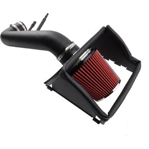 Cold Air Intake Kit Compatible with 2011-2014 Ford F150 5.0L V8 Aluminum High-Performance Air Filter System with Heat Shield, Reusable Washable Filter, Horsepower & Torque Boost in Kuwait
