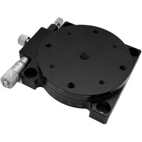 R Axis 60mm Manual Rotating Platform Sliding Stage Bearing Linear Stage 29.4N 60mm RS60-L in Kuwait