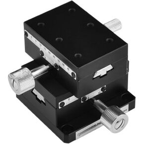 XY axis LWY2542 Groove Guided Manual Platform Gear knob Adjustment Slide XYWG40 in Kuwait