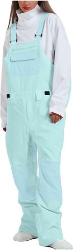 Hvyesh Snow Pibs Women - سراويل ثلجية للسيدات مضاد للماء - أغطية للنساء الشتاء - زرة مريلة التزلج على الجليد/التزلج على الجليد in Kuwait