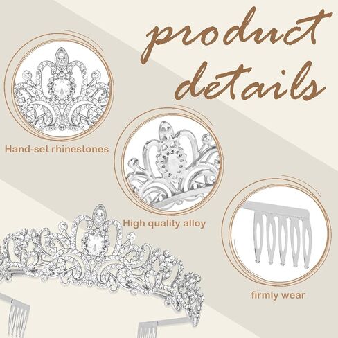 Semato Princess Costume Accessories for Women Crown Long Gloves and Sunglasses Set in Saudi Arabia
