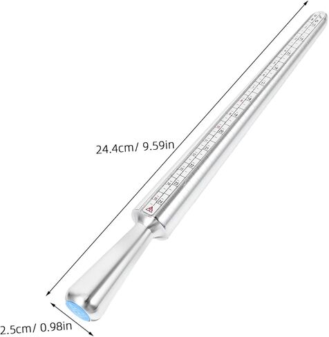 PRETYZOOM 1 Set Ring Size Measuring Gauge Accurate Ring Tool Metal Sizing Tool Jewelry Measurement Measurer for Jewelry Making in Saudi Arabia