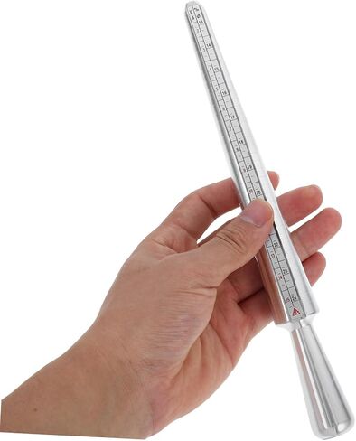 PRETYZOOM 1 Set Ring Size Measuring Gauge Accurate Ring Tool Metal Sizing Tool Jewelry Measurement Measurer for Jewelry Making in Saudi Arabia