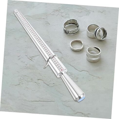 PRETYZOOM 1 Set Ring Size Measuring Gauge Accurate Ring Tool Metal Sizing Tool Jewelry Measurement Measurer for Jewelry Making in Saudi Arabia