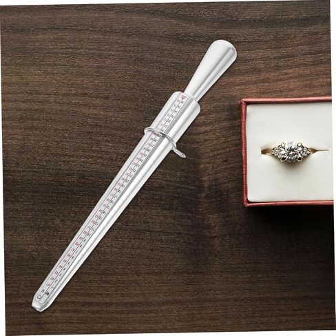 PRETYZOOM 1 Set Ring Size Measuring Gauge Accurate Ring Tool Metal Sizing Tool Jewelry Measurement Measurer for Jewelry Making in Saudi Arabia