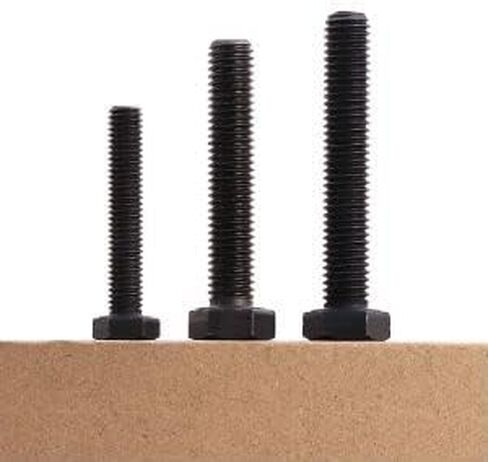 M12-1.75 x 40mm (8 pcs) مسمار رأس أسود ، الصف 12.9 سبيكة الصلب in Saudi Arabia