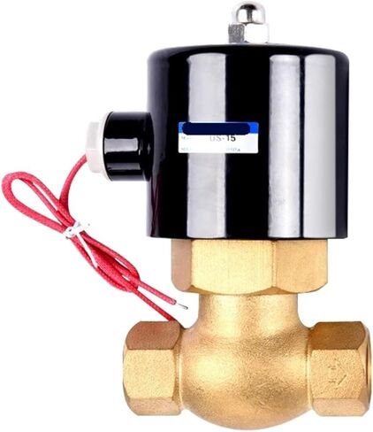 1PCS صمام الملف اللولبي البخاري عالي درجة الحرارة مقاومة لجميع الصمامات النحاسية لفائف COPPER US-08/10 AC220V DC24V 1/4 "3/8" (US-10 DC24V) in Saudi Arabia