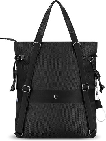 Sherpani Tempest, Anti Theft Convertible Backpack Tote, 14L Travel Backpack, Travel Gifts for Women, Handbags, RFID Protection, Metal Hardware, Fits 15" Laptop (No Sleeve) (Morocco) in Saudi Arabia
