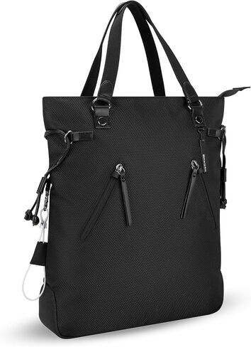Sherpani Tempest, Anti Theft Convertible Backpack Tote, 14L Travel Backpack, Travel Gifts for Women, Handbags, RFID Protection, Metal Hardware, Fits 15" Laptop (No Sleeve) (Morocco) in Saudi Arabia