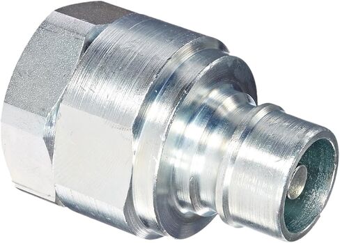 Dixon Valve V6F6 Steel Snap-Tite H/IH Interchange Hydraulic Fitting, Valved Nipple, 3/4" Coupling, 3/4" - 14 NPTF Female Thread in Saudi Arabia