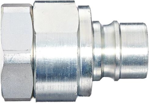 Dixon Valve V6F6 Steel Snap-Tite H/IH Interchange Hydraulic Fitting, Valved Nipple, 3/4" Coupling, 3/4" - 14 NPTF Female Thread in Saudi Arabia