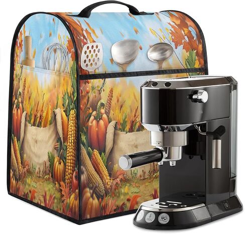Thanksgiving Autumn Fall Kitchen Aid Mixer Cover Compatible with 6-8 Quarts Stand Mixer Dust Cover with Zipper Pocket Kitchen Aid Mixer Accessories Kitchen Appliance Organizer Bag in Saudi Arabia