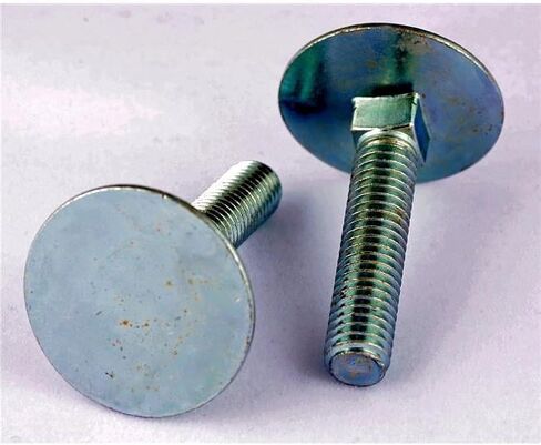 0.37-16 × 1.5 بوصة. البراغي المصعد مصنفة الزنك المغطاة - مربع 100 in Saudi Arabia