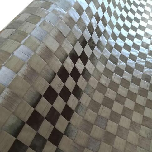 XLJP 1Pc 12K 80gsm 20mm*20mm Stretch Plain Big Plaid Real Carbon Fiber Cloth Carbon Fabric 40""/100cm Width * 50cm/30cm Length (Color : 80g, Size : 100cm x 50cm a Slice) in Saudi Arabia