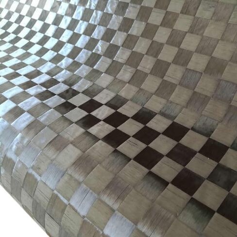 XLJP 1Pc 12K 80gsm 20mm*20mm Stretch Plain Big Plaid Real Carbon Fiber Cloth Carbon Fabric 40""/100cm Width * 50cm/30cm Length (Color : 80g, Size : 100cm x 50cm a Slice) in Saudi Arabia