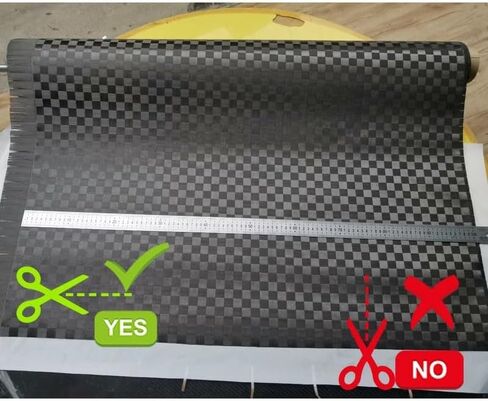 XLJP 1Pc 12K 80gsm 20mm*20mm Stretch Plain Big Plaid Real Carbon Fiber Cloth Carbon Fabric 40""/100cm Width * 50cm/30cm Length (Color : 80g, Size : 100cm x 50cm a Slice) in Saudi Arabia